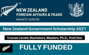 Học bổng toàn phần chính phủ New Zealand