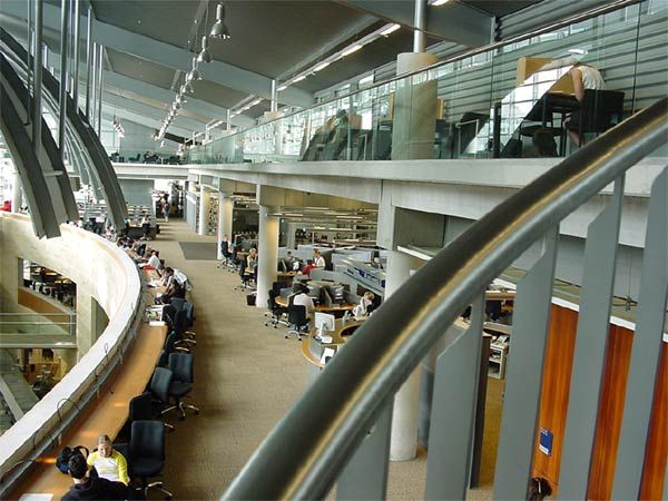 thư viện tại University of Otago