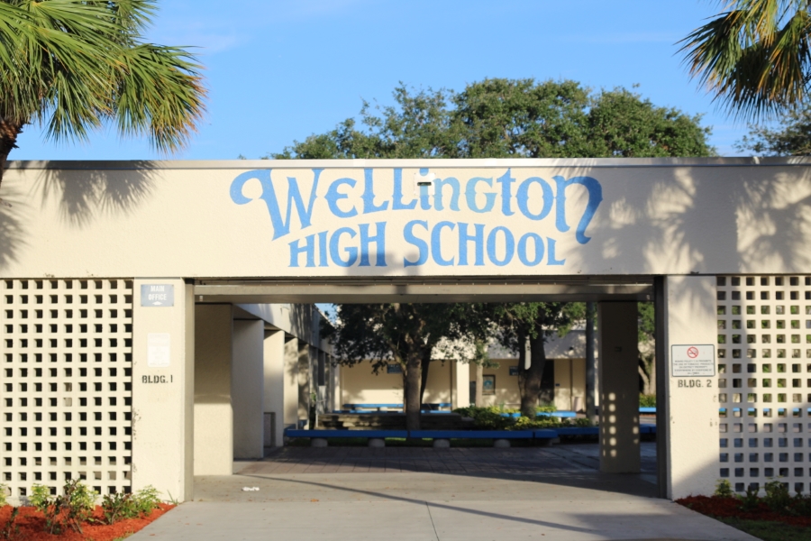 Một góc chụp Wellington High School